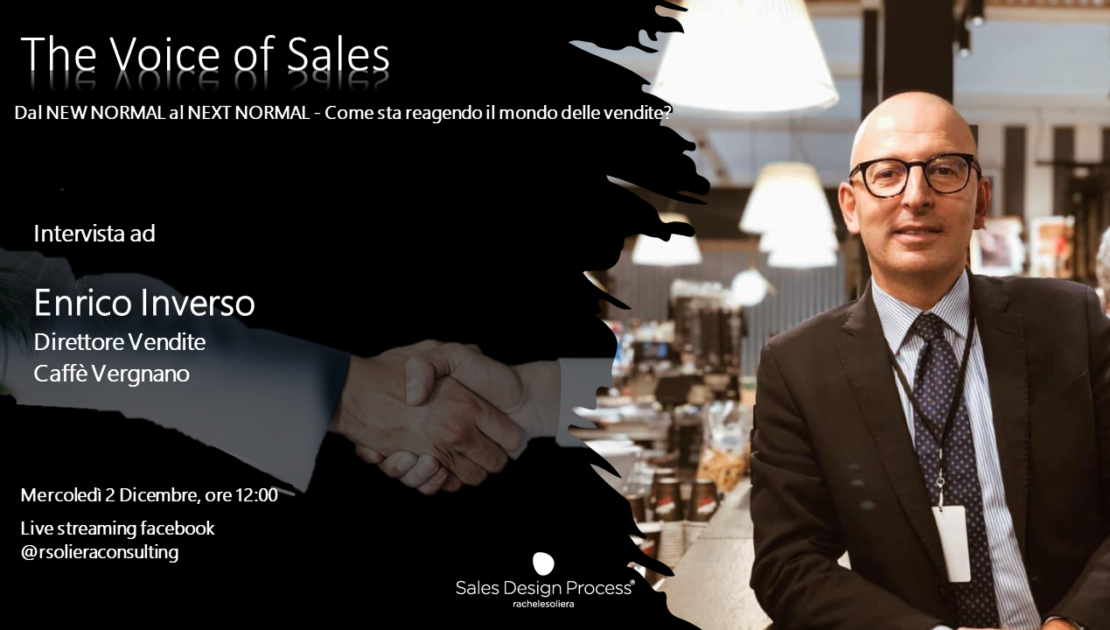 The Voice of Sales - intervista ad Enrico Invererso, Caffè Vergnano