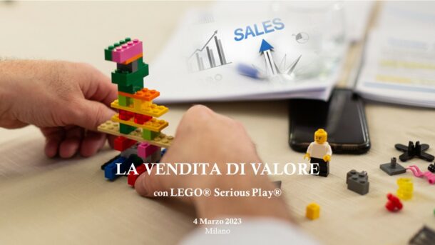 la vendita di valore con Lego Serious Play